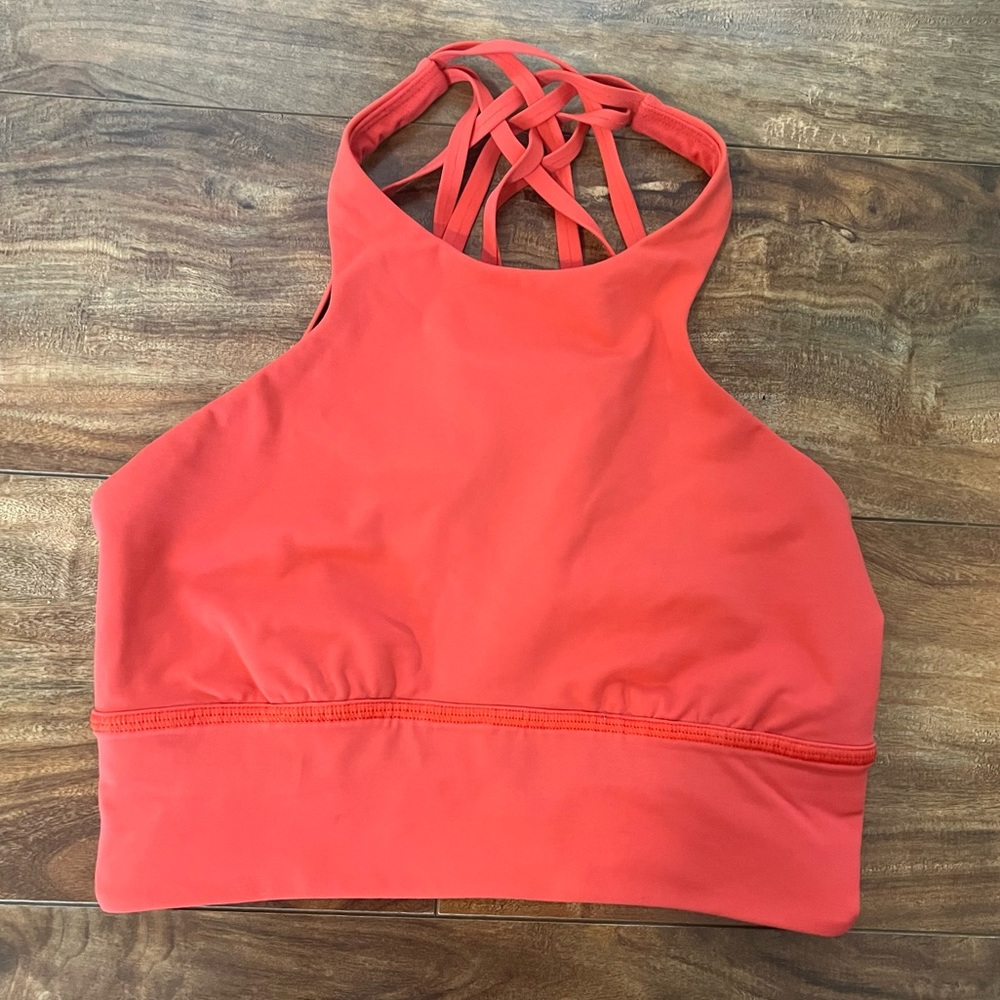 High neck lululemon sports bra